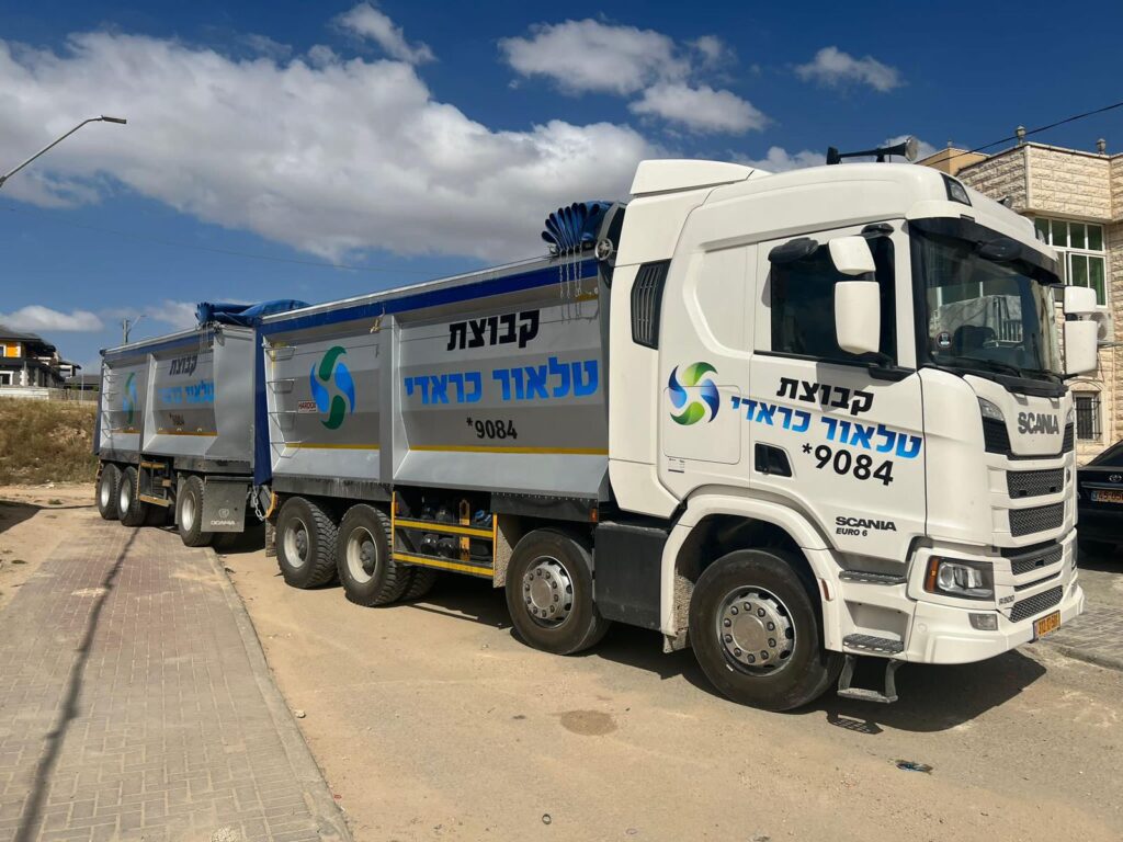 מיתוג משאית בטון