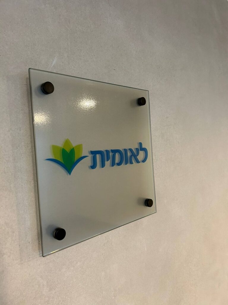 שלט זכוכית 6
