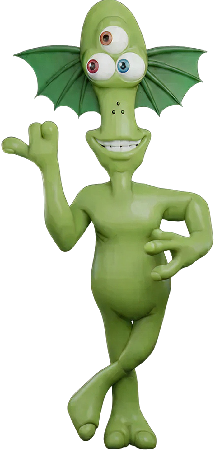 חייזר ירוק, המסקוט של 3D POINT